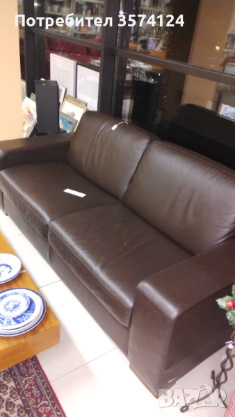 Кожен диван, снимка 1