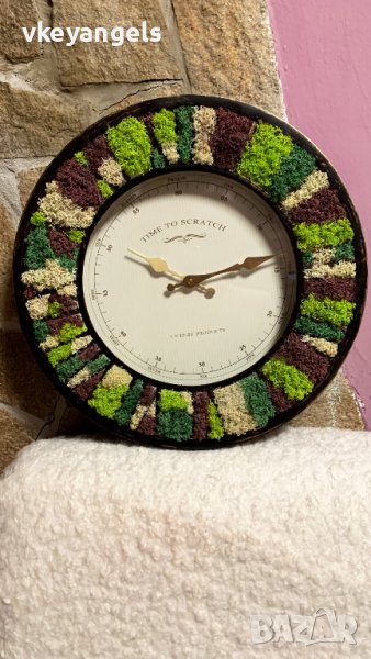 Часовник със скандинавски мъх , снимка 1