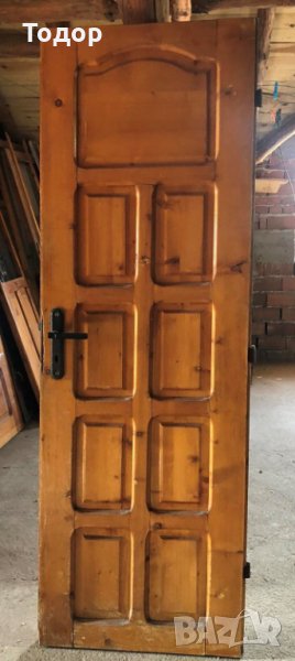 Дървена врата втора употреба, снимка 1
