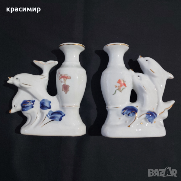 Порцеланови вази цената е за 1бр , снимка 1