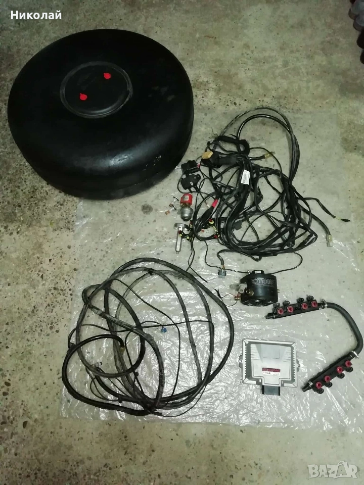 Газова инсталация за 8 цилиндъра (REAGAS, AEB, KME, ATIKER) , снимка 1