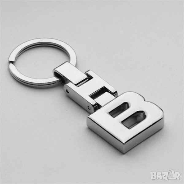 Ключодържател Mercedes B class метален сив, снимка 1