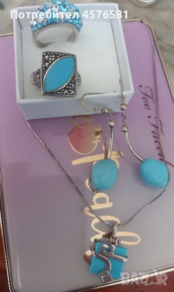 сребро 925 комплект , снимка 1