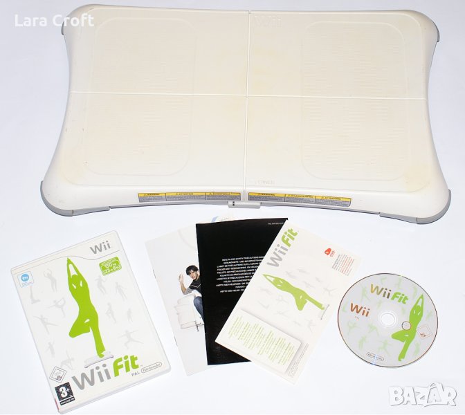 Wii Balance Board Nintendo балансираща дъска заедно с игра Wii FIT, снимка 1