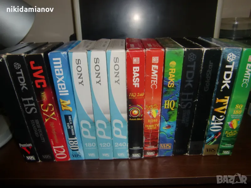 Продавам VHS видеокасети запазени ефтино, снимка 1