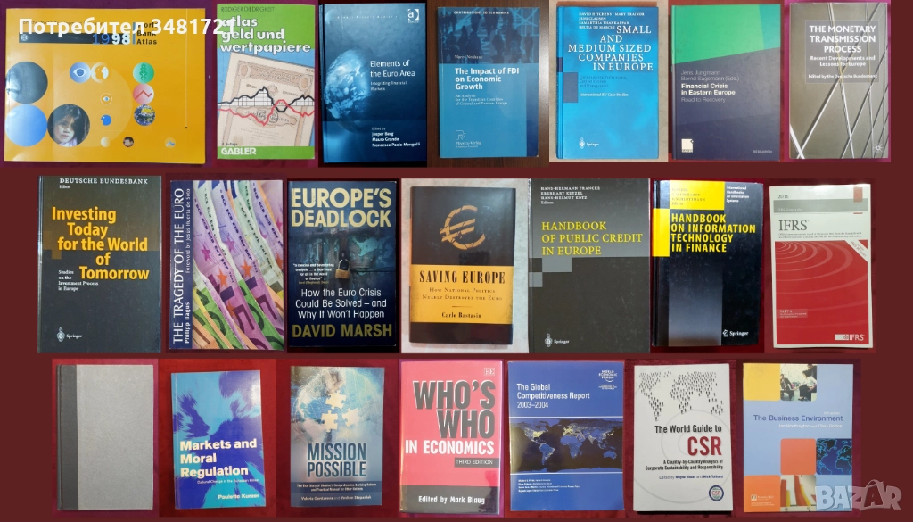 Финансови пазари, данъци, счетоводство, валута - проблеми, перспективи [21 книги], снимка 1