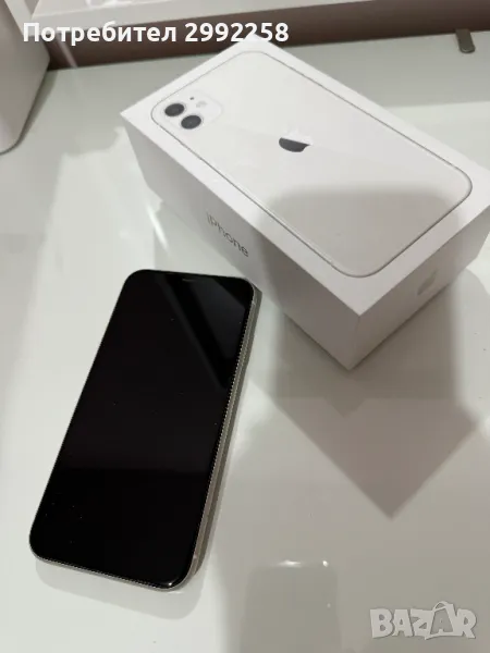 Iphone 11 128 gb бял, снимка 1