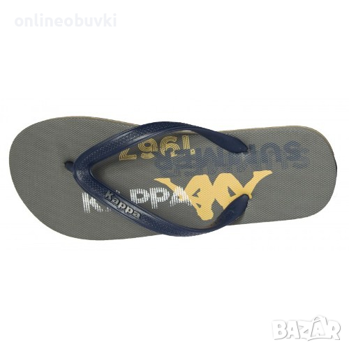 Джапанки KAPPA Angust Сиво/Жълто, снимка 1