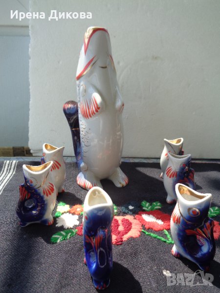 Продавам;Порцеланов сервиз във формата на риби ,,Полонне'', снимка 1