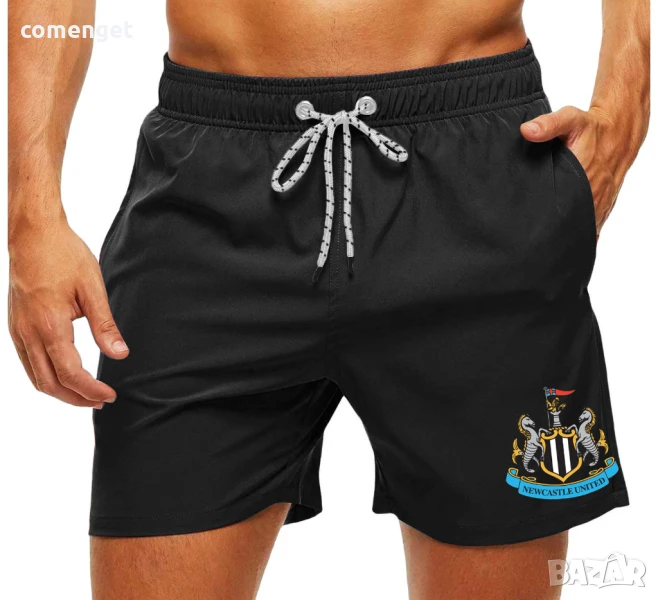 ЛЯТО 2025! Мъжки бански / плувни шорти NEWCASTLE / НЮКЯСЪЛ. Поръчай на отбор по ИЗБОР!, снимка 1