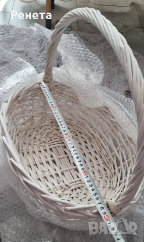 Плетени кошници за подарък почерпка за празник, снимка 2 - Декорация за дома - 53322666