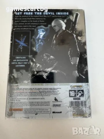 Devil May Cry 4 Collector's Edition за Xbox 360/Xbox one, снимка 2 - Игри за Xbox - 49585761