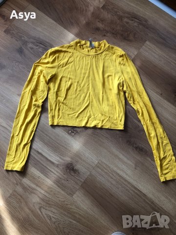 Блуза патешко жълто