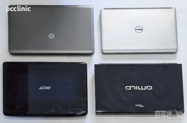 Лот 4 Лаптопа | HP 655, Dell E7440, Acer 5930G, Fujitsu 3710 | За части или ремонт