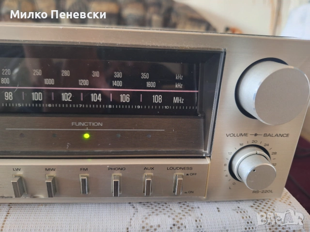 FISHER RS 220L STEREO RECEIVAR.MADE IN JAPAN., снимка 4 - Ресийвъри, усилватели, смесителни пултове - 53005162