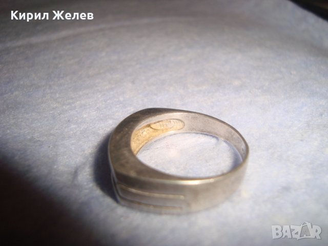 SEZGIN СРЕБЪРЕН АРТ ПРЪСТЕН МАРКОВ СЕЗГИН 925 СРЕБРО925 ОКСИДИРАН ЮВЕЛИРНА БУТИКОВА ИЗРАБОТКА 25968, снимка 14 - Пръстени - 35950931