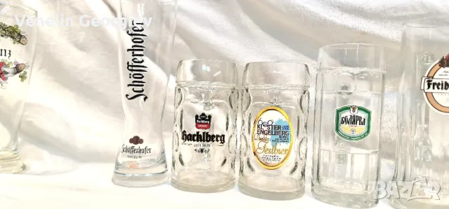 Различни чаши за бира 0,2мл, 0,4мл, 0,5мл., снимка 14 - Чаши - 45202497