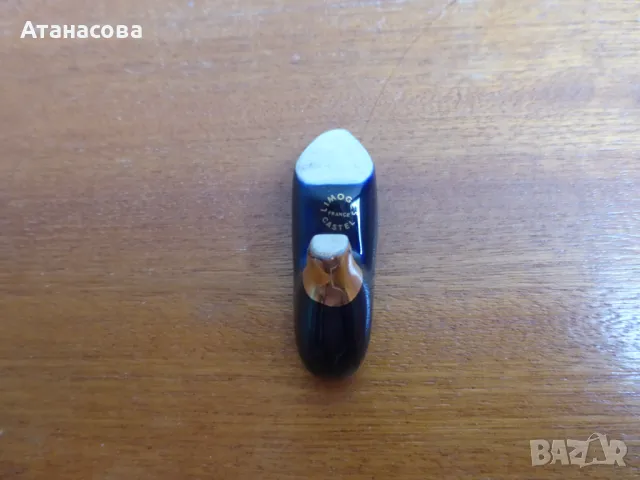   Порцеланова миниатюра купичка и дамска обувка кобалт Limoges Лимож 22K злато, снимка 11 - Антикварни и старинни предмети - 48654907