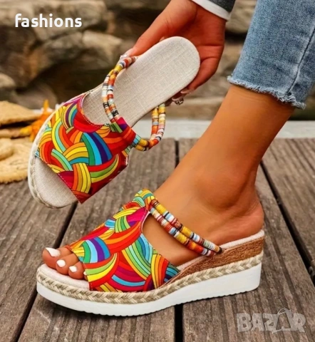 Нови Дамски чехли номер 42,5, снимка 2 - Чехли - 53028469