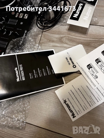 Numark пулт + Numark слушалки, снимка 5 - Други - 52863377