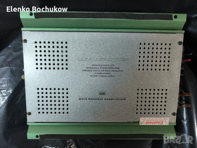 Продавам усилвател за bass casa, снимка 2 - Ресийвъри, усилватели, смесителни пултове - 53328537