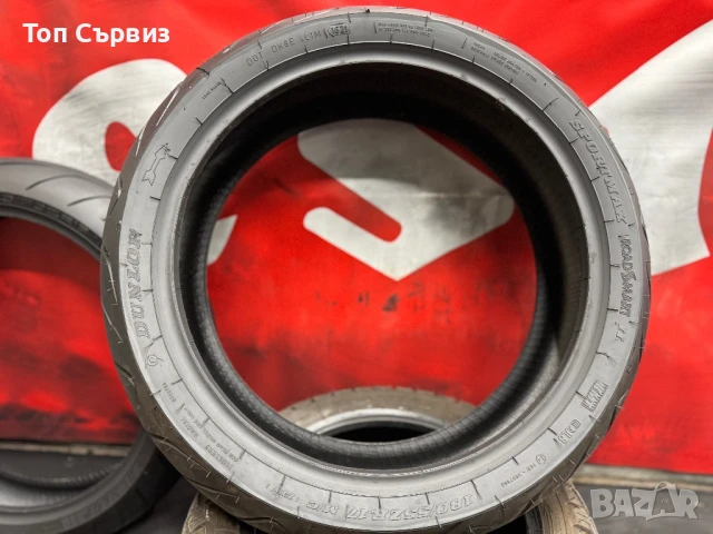 120 70 17/180 55 17, Мото гуми, Dunlop SportSmart3/RoadSmart2, снимка 5 - Гуми и джанти - 50973104
