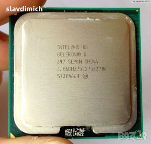 Процесор Intel Celeron D Processor 347 soket 775 сокет 755 512K Cache, 3.06 GHz, 533 MHz FSB