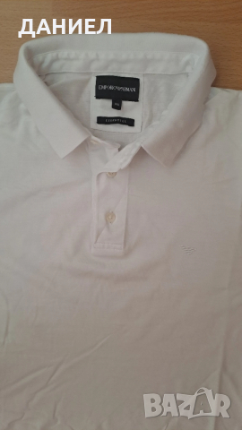 Оригинална Мъжка тениска Emporio Armani размер Xl, снимка 5 - Тениски - 51511130