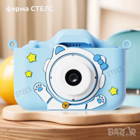 Детска камера STELS X300 със Селфи снимки, Full HD видео и игри, снимка 14 - Образователни игри - 49809260
