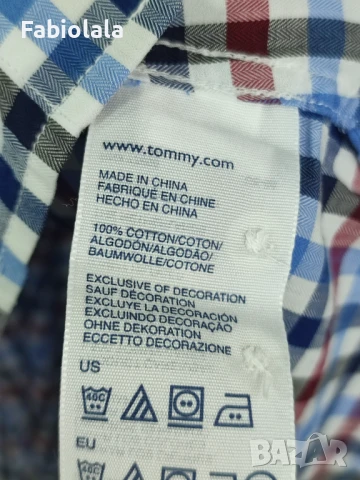 Tommy Hilfiger shirt XL, снимка 9 - Ризи - 50838068