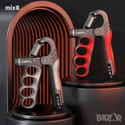 Ръкохватка за тренировка на предмишница 5 - 100 кг. с брояч 