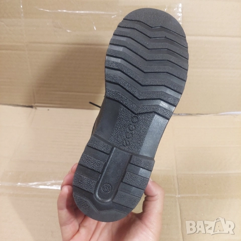 кожени ботуши / боти ECCO номер 38 обувки , снимка 9 - Дамски боти - 52124634