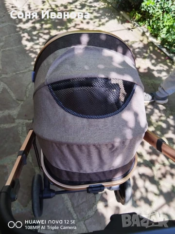 Детска количка KikkaBoo Irene,Beige 2 in 1 , снимка 11 - Детски колички - 50583615