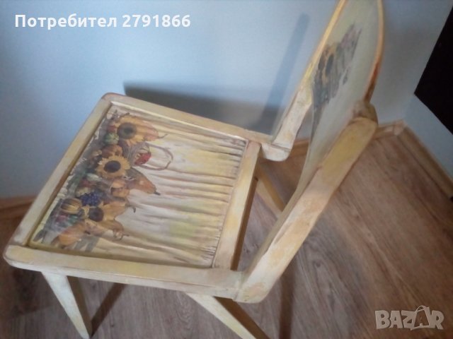 Винтидж стол, снимка 5 - Декорация за дома - 33808499