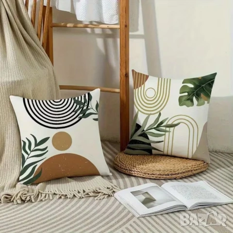 Комплект 4бр. малки калъфки за възглавници / 30*30см/, снимка 2 - Възглавници - 53851434