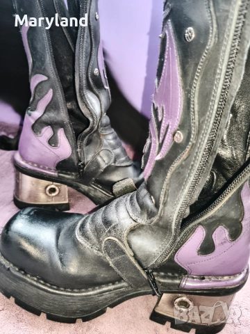 New Rock M3, снимка 8 - Дамски ботуши - 53267673