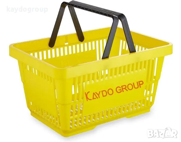 Нови! Налични! Пластмасова кошница за пазаруване - тъмно сива 22л, търговско оборудване!, снимка 17 - Друго търговско оборудване - 50296012