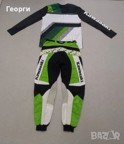 Екип за мотокрос Kawasaki M, снимка 2 - Аксесоари и консумативи - 51544030