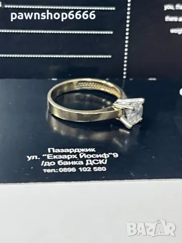 Златен пръстен 14 карата , снимка 9 - Пръстени - 48581703