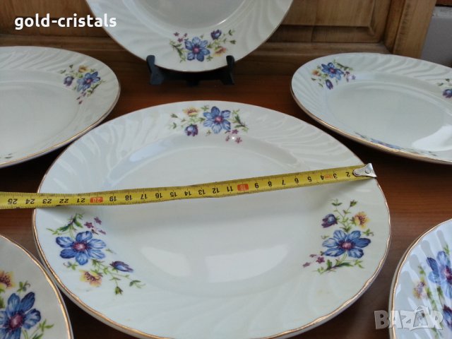 Стар български порцелан чинии супник , снимка 2 - Антикварни и старинни предмети - 35849431