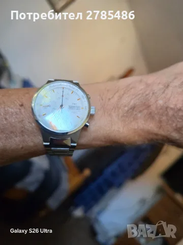 Автоматичен часовник IWC, снимка 16 - Мъжки - 55563261