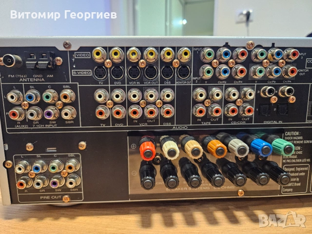 Усилвател Marantz SR4002 7.1 AV ресивър – HDMI, Dolby, DTS, снимка 6 - Ресийвъри, усилватели, смесителни пултове - 53501665