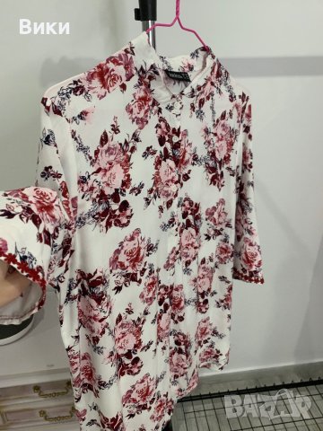 Дамска риза в размер XL, снимка 3 - Ризи - 44141608