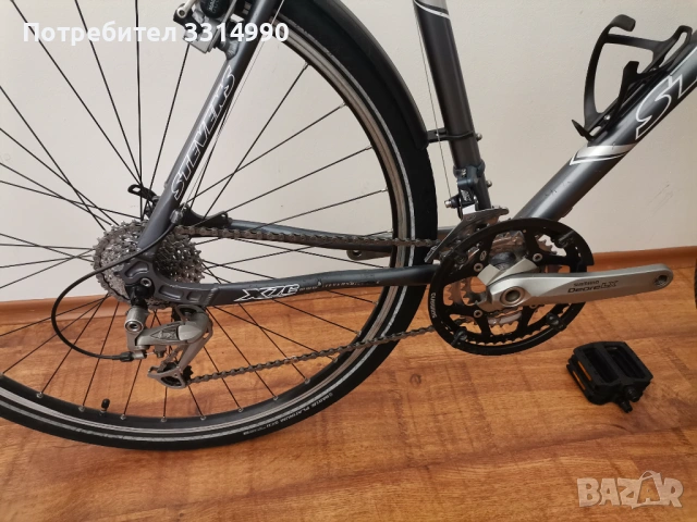 Велосипед Stevens X7C хибрид - Full Shimano Deore LX, снимка 5 - Велосипеди - 53755342