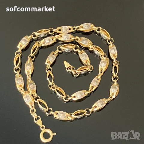 Златен синджир 14К - 14.05 гр., снимка 1