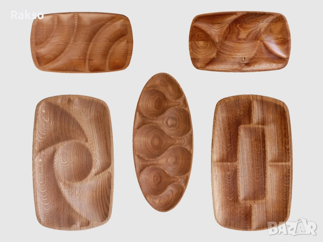 Кухненска 3Д дъска/плато за сервиране и рязане от дърво.  "Дъга".", снимка 5 - Прибори за хранене, готвене и сервиране - 53776609