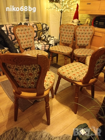 Столове за трапезария 6 броя , снимка 2 - Столове - 52860406