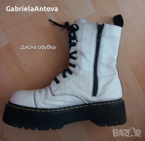 Кожени кубинки от Дима стил, снимка 7 - Дамски боти - 50595009