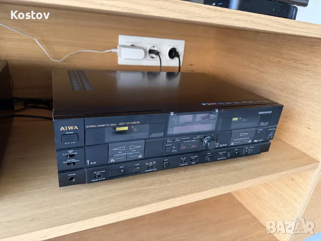 Aiwa AD-WX909 Устройството е практически „два отделни дека в един корпус“, снимка 4 - Декове - 55838263