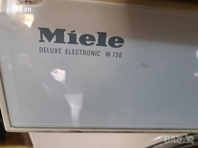 пералня MIELE Deluxe electronic W726 , снимка 3 - Перални - 49921258